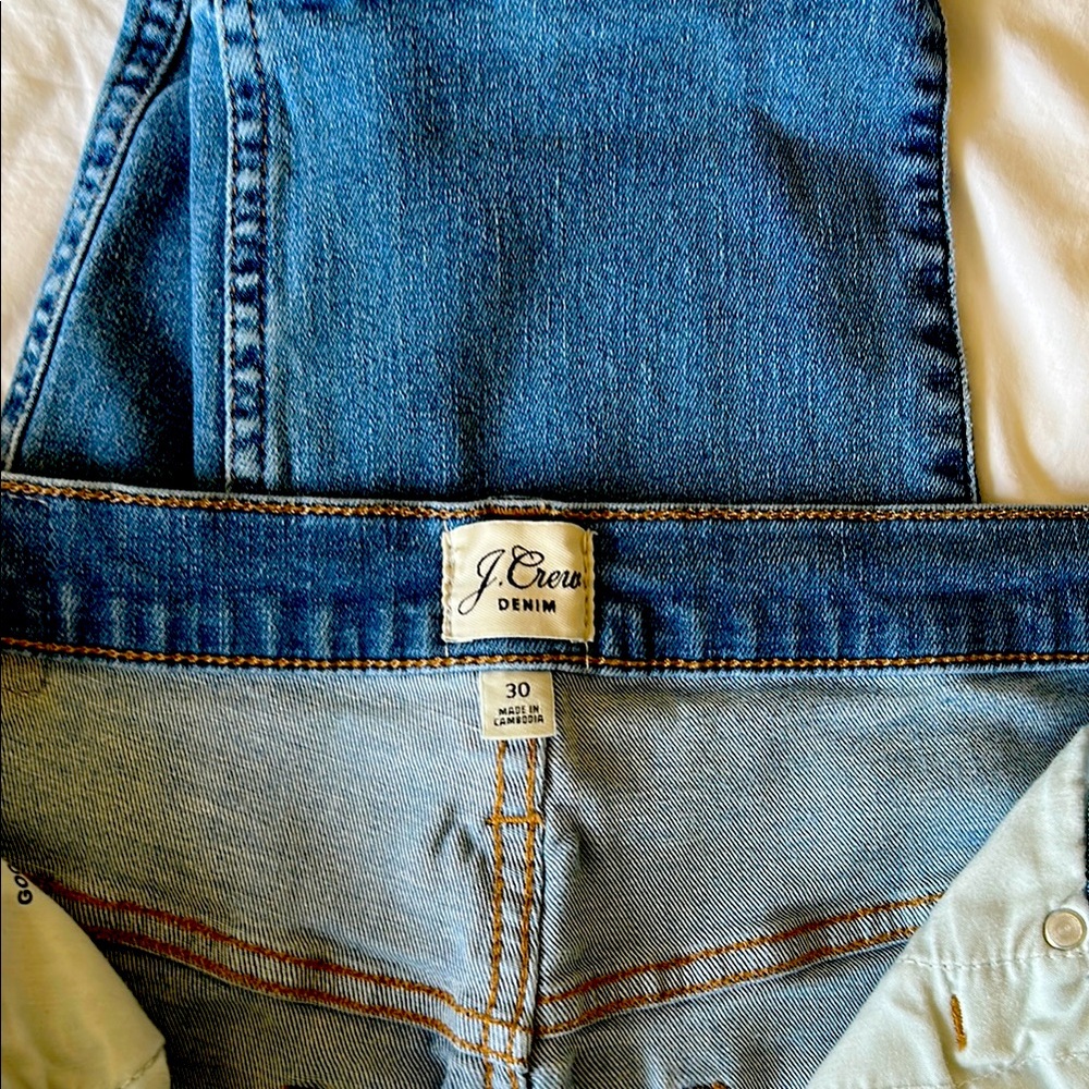 J. Crew Classic Blue Denim Pants